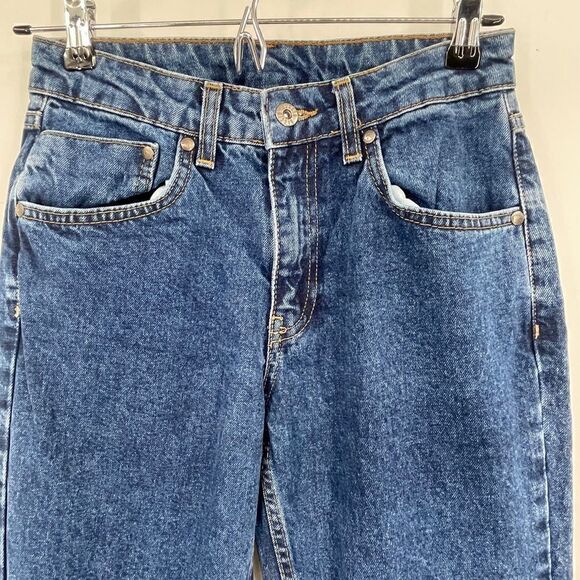 Ragged Blue Cotton Straight Leg Wash Denim Jeans Size 26 - Picture 2 of 9